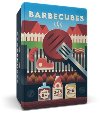 Barbecubes (DE) - Der heiße Grill-Hit aus England endlich auf Deutsch!: Der Nachfolger des Bestsellers Tinderblox von Alley Cat Games. EIN spannendes Geschicklichkeitsspiel für die ganze Familie.