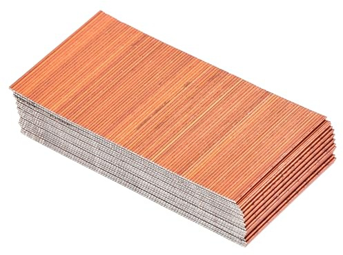 QUARKZMAN 23 Gauge Clous Sans Tête, Métal 1-3/16 Longueur Pour Moulures Menuiserie Construction, 10000Pcs