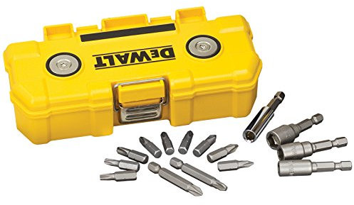 DeWalt DT7918-QZ - Juego de 15 puntas de destornilladores en caja magnética