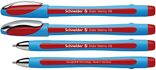 Schneider Slider Memo XB Red 10pc(s)