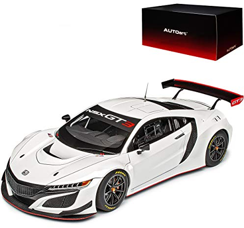 AUTOart Hon-da NSX GT3 NC1 Coupe Weiss 81898 2. Generation Ab 2016 1/18 Modell Auto