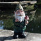 Standing 21cm Traditional Cheeky Gnome Garden decoration, garden gnome …