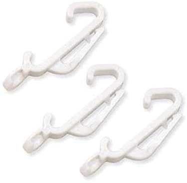 White PVC Track Up To 420cm (Gliders 10 Pack)