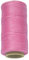 Anawakia 260 m Wachsfaden Nähgarn Allesnäher Gewachst Ledergarn Wachsband Thread Cord Ledergarn Nähen Handwerk Sattlergarn Zwirn Ø 0.8 mm (Rosa)