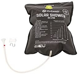 Outwell Solar Shower Campingdusche Schwarz 20 l