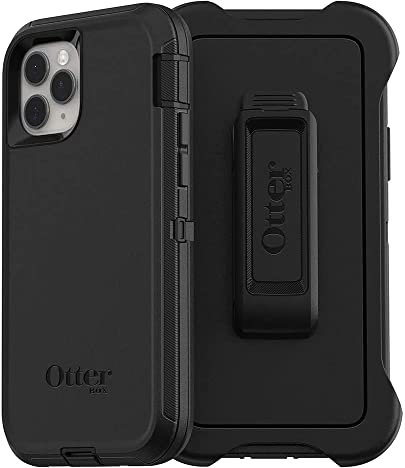 OtterBox Defender Screenless Series Case & Holster for iPhone 11 PRO (NOT 11/11 Pro Max) Non-Retail Packaging - Black