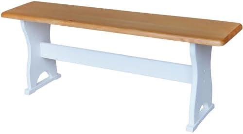 k koma Bank Kiefer MASSIVHOLZ NEU SITZBANK Unbehandelt (120)