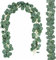 2 Stück Eukalyptus Girlande Künstliche Hängepflanzen, Eukalyptus Grün Blättergirlande Hängen Reben Deko für Hochzeit Vintage tischdeko Home Baddekorationen Party