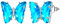 Aurora Tears Blaue Schmetterling Herz Ohrstecker Frauen 925 Sterling Silber Tier Schmetterlinge März Erstellt Aquamarin Birthstone Aquamarin Schmuck DE0253M