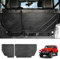REFORM DESIGN Rücksitz-Rückenlehnenschutz, kompatibel mit Jeep Wrangler JK JKU 4-Türer-Zubehör (nicht passend für 2-Türer und JL)