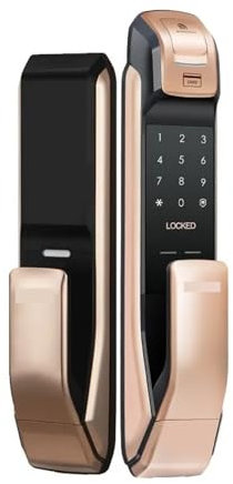 CaScam Smart Lock.Intelligent Electronic Lock.Intelligent Digital Door Lock.Push Pull Keyless Bluetooth.Smartphone Applications.Password Lock.Compatible For Samsung SHP-DP728