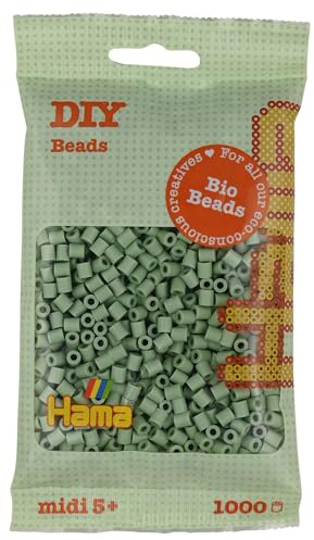 Hama Bio String Perlen Eucalyptus (101), 1000st.