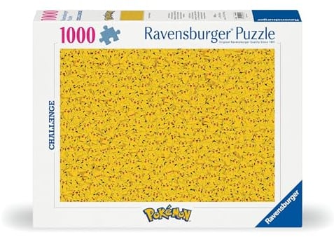 Erwachsenenpuzzle 1000 Teile - Pokémon - Pikachu Challenge