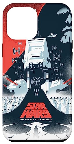 Star Wars The Empire Strikes Back Illustrated Movie Poster Case for iPhone 12 Pro Max