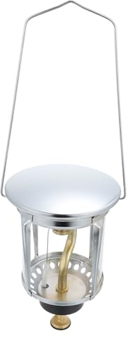 YARNOW 1 Jeu lampe à gaz Lumière de gaz portable lampe de camping Lanterne à manteau de verre lanternes d'extérieur grande taille tente lumières de camping Un verre