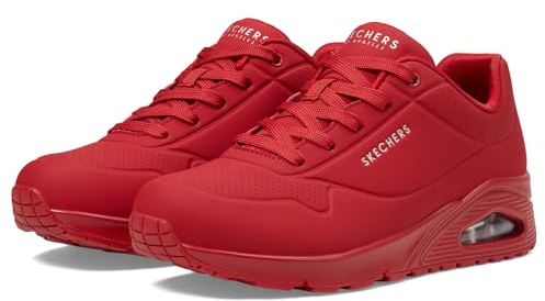 Skechers Femme Uno-Stand on Air Baskets, Rouge, 38 EU