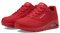 Skechers Femme Uno-Stand on Air Baskets, Rouge, 38 EU