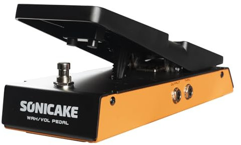 SONICAKE Active Wah Pedal FlipWah Effect & Active Volume Combo Pedal 2 in 1 Combo Guitar Effects Pedal-Flip Wah