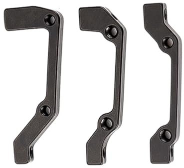Hsthe Sea Set of 3 Ultralight disc brake caliper bracket adapter, Disc Brake Mounting Bracket for MTB Road Bike180mm Rotor