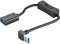 Mllepjdh USB 3.0 Extension Cable 90 Degree Male to Female with Switch ON/Off Cable Extension Toggle for USB Lamp Fan USB 3.0 with Switch