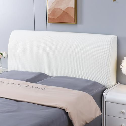 Blissio Bett Kopfteil Bezug,Stretchbarer Bettkopfteil Hussen,Kopfteil Abdeckung Bett,Staubdichte Schutzhülle,für Headboard for Bed Rückenschutz（200cm）