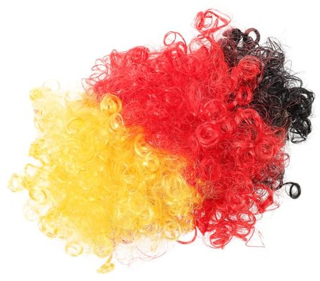 VALICLUD Fan-Perücke Haarperücken für den Urlaub Afro Puff Perücken Flauschige Perücke Party Perücke Lustige Kopfbedeckung Cosplay perücke Clown- lustige Perücken Umweltschutz Haustier