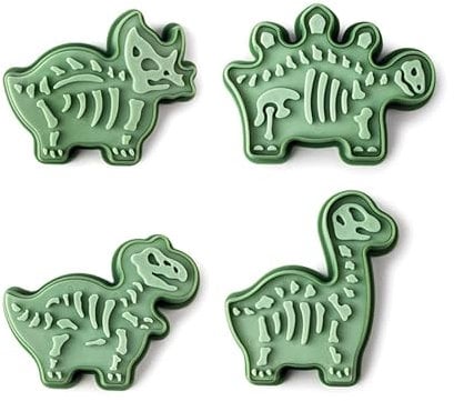 IBILI-Cortapastas-marcador Dinosaurios, Juego de 4 Unidades