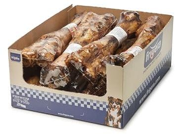 Frigera Pied de Veau 1pc 500g – Plaisir de Mastication Longue durée, Snack Naturel pour Le Soin Dentaire et Le Soutien des articulations, sans Gluten ni céréales