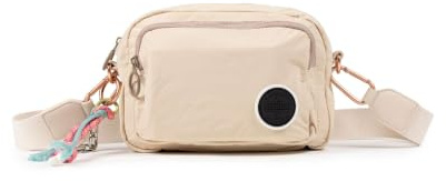 Munich Damen Deep Recycled Fw25 Crossbody Camera C/Cream Taschen und Rucksäcke, beige