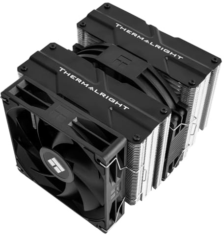 Ventola CPU Thermalright Peerless Assassin 140 SE con 6 tubi di conduzione del calore, ventola performante da 28 mm di spessore, raffreddamento CPU alto 158 mm, per AM5/AM4, Intel LGA1851/1700/1150