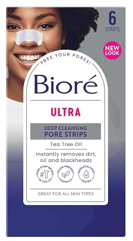 Biore Ultra Porenstreifen mit Glycerin, Paket kann variieren, 6 Stück (1 Stück)