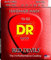 DR E EXRD RDE-10/52 Extra Red Devils Jeu de cordes pour guitare électrique 10-52