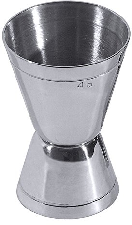 Contacto Edelstahl Cocktail-Maß 2/4 cl