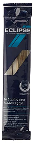 Eclipse Professional Tools 71-CP24R Coping Saw Blades 6 1/2 24 TPI (Pack of 10)