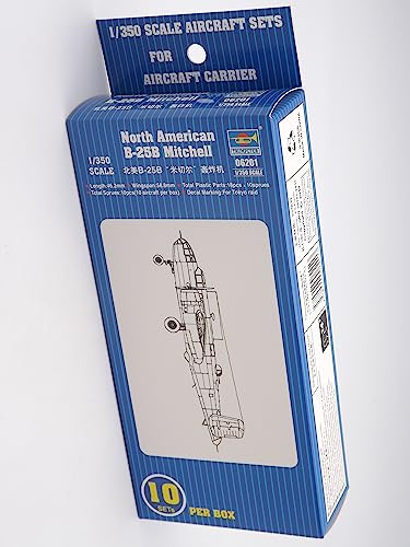 Trumpeter 1:350 - B-25B Mitchell (10 pcs)