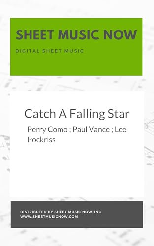Catch A Falling Star Sheet Music (English Edition)