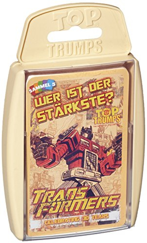 Winning Moves - TOP TRUMPS - Transformers Retro - Transformers Merch - Alter 8+ - Deutsch
