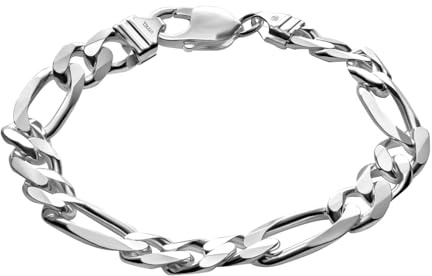STERLL Ein Armband aus massivem 925 Silber, ideal als Geschenk für Mann oder Freund, mit Schmuckbox
