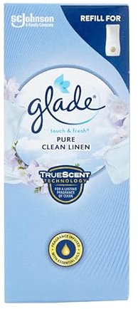Glade Clean Linen Touch n Fresh Refill Air Freshener, 10 ml (Pack of 4)