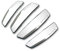 CAR Urethane Slim Door Edge Guards Door Protector Guard Molding x4pcs (White)