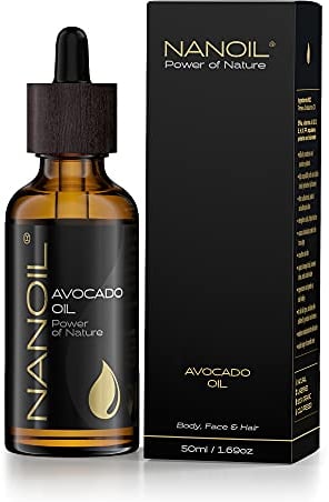 NANOIL Olej z awokado, 50 ml