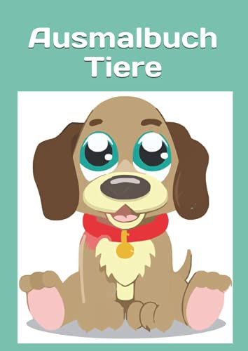 Ausmalbuch Tiere DIN A4: XXL Malbuch Tiere und Menschen, Tiermalbuch A4, 88 Seiten, Hunde, Katzen, Pferde, Eulen, Hasen, Elefanten, Schmetterlinge, ... zauberhafte Malvorlagen, Geschenk Kinder