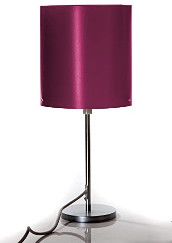 (Tischleuchte, Aubergine) Tischleuchte/ Pendelleuchte IP44 für Innen & Außen, Balkon, Terrasse, Badezimmer, Sauna, Wohnwagen, Zelt und Wohnmobil. Hängeleuchte, Deckenleuchte, Stehlampe, Lampe, Leuchte