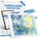 XIRON 3 Stück Paperfeel Schutzfolie für iPad Pro 9,7 Zoll (2018/2017, 6./5.Generation) iPad Air 2, Matt Papier Folie Blendfreiem zum Zeichnen, Schreibe wie auf Papier