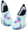 WAWSAM Chaussures d'eau pour Enfants Chaussures de Plongée pour Enfants Chaussures de Natation pour Enfants Chaussures de Plage pour Bébé Fille Chaussures de Plage Chaussures de Plage Sirène