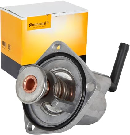 Continental 28.0200-4087.2 Thermostat Kühlmittel Kühlwasserthermostat mit Dichtung mit Schelle 92°C Kompatibel mit OPEL ZAFIRA B A05 95517651 90573326 1338331