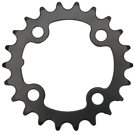 Plato De Bicicleta 22T Reemplazo Duradero De Acero Al Carbono 8 9 10 Plato De Repuesto De Acero Al Carbono con Manivela De Velocidad 64 Mm BCD para Bicicletas De Montaña De Carretera