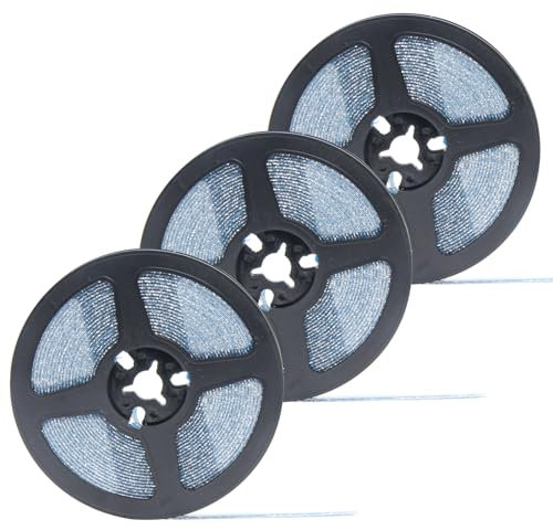 UTMACH 3 Stück Silber 6m*8mm Selbstklebendes Dichtungsband Zierleisten Selbstklebend Wand Selbstklebend Flexible Zierleisten Selbstklebend Keramikfliesen Klebeband Zierleisten für Wände, Türrahmen