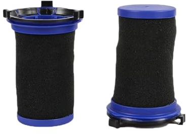 Deux filtres en Mousse, compatibles avec Rowenta Air Force 360, x-pert Essential 260 (ZR009001), pièces de Rechange absolues for aspirateur