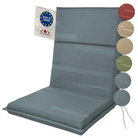 Doppler Niederlehner-Auflage Sierra, Gartenstuhl-Polster 100x48x6 cm